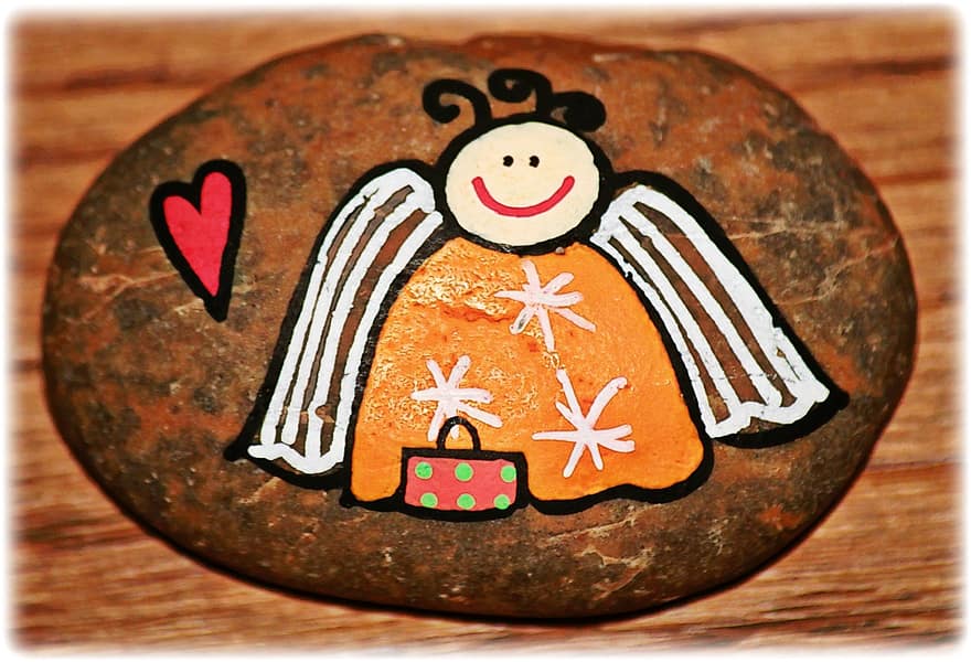 Angel, Christmas, Decoration, Christmas Decoration, Figure, Painted, Cute, Guardian Angel, Christmas Time, Cheerful, Funny
