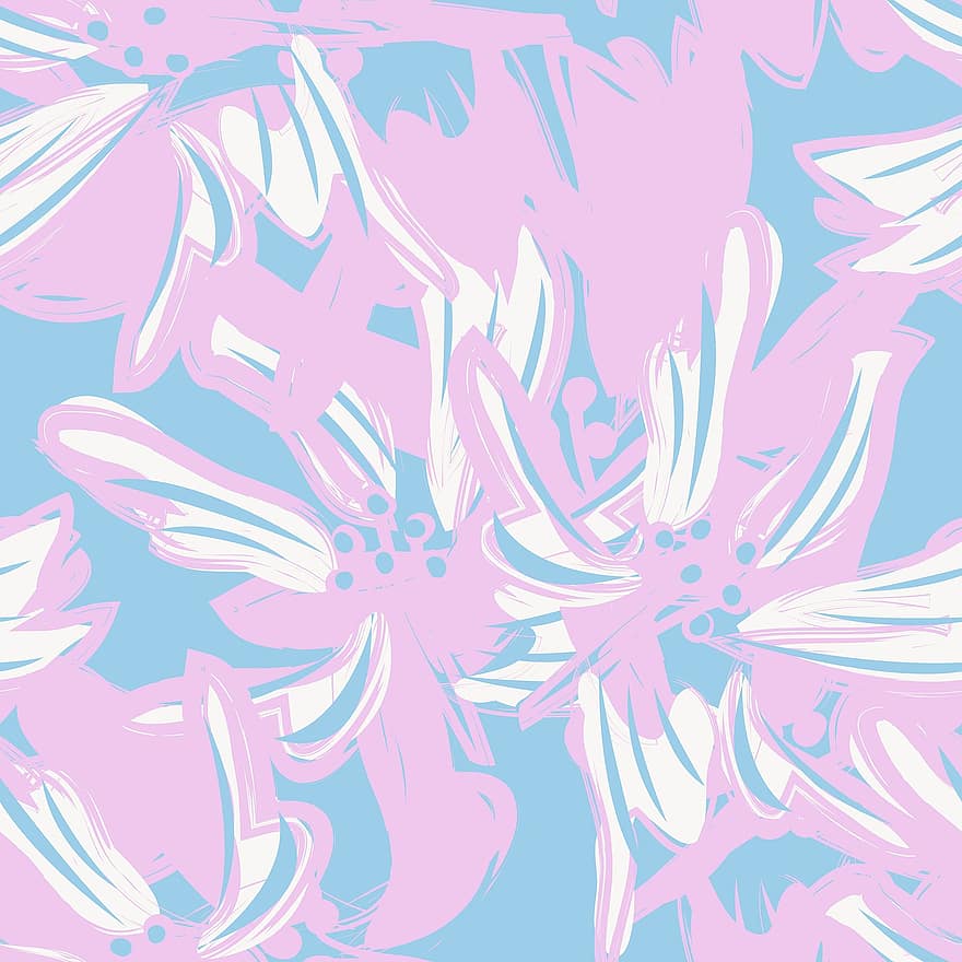 Art, Floral, Design, Pattern, Botanical, Tropical, Flowers, Abstract