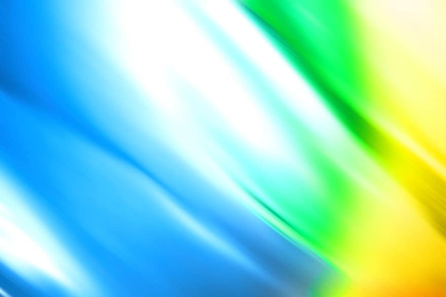 Blue, Yellow, Green, Wave, Color, Background