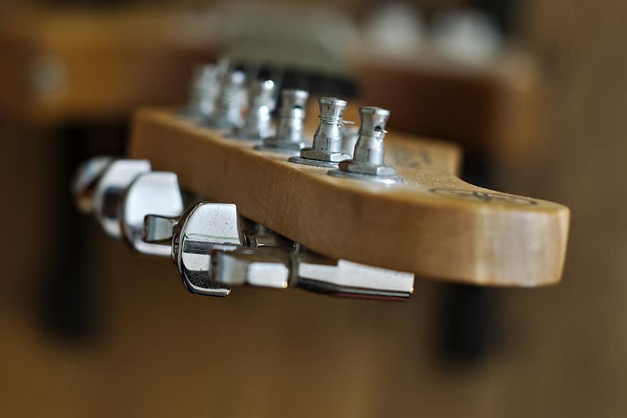 Guitar, Electric Guitar, wood, close-up, musical instrument, string instrument, string, equipment, musician, violin, fretboard