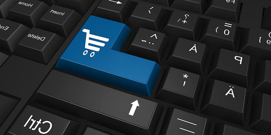Einkaufen, online, E-Commerce, Internet, Zahlung, Geschäft, Webseite, Technologie, Kauf, Kaufen, Graues Geschäft