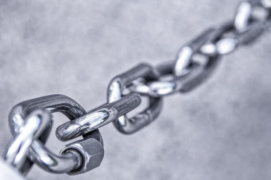 cadena, acero inoxidable, metal, planchar, enlaces de la cadena, cadena de metal, conectado, conexión, miembros, eslabón de la cadena, relacionado
