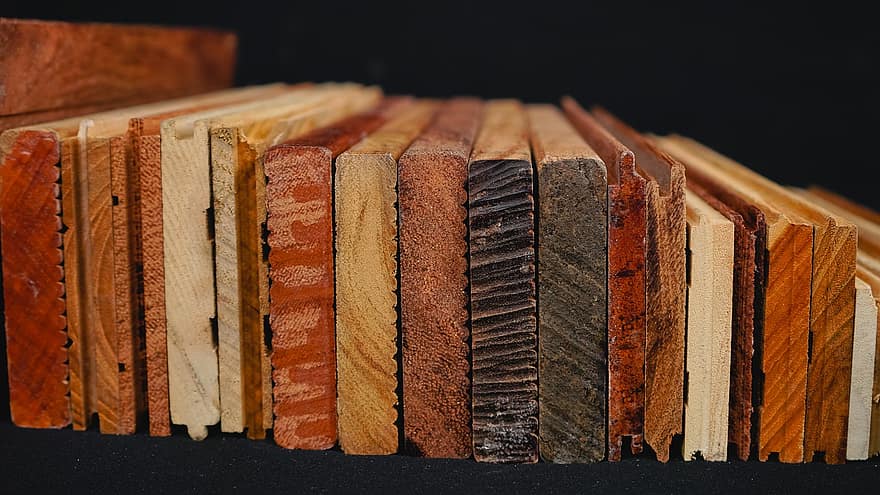 drewno, deski, stos, stary, zbliżenie, książka, przemysł, przemysł budowlany, literatura, tła, kolekcja