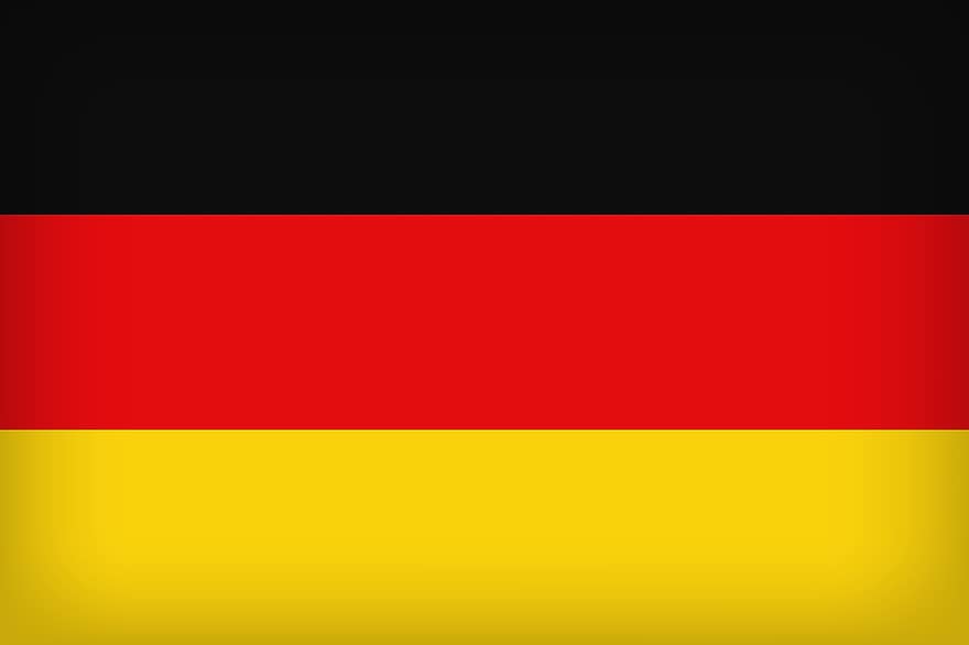 patriotismus, vlajka, země, národní, prapor, Německo, design, symbol, národ, vláda, vlastenecký