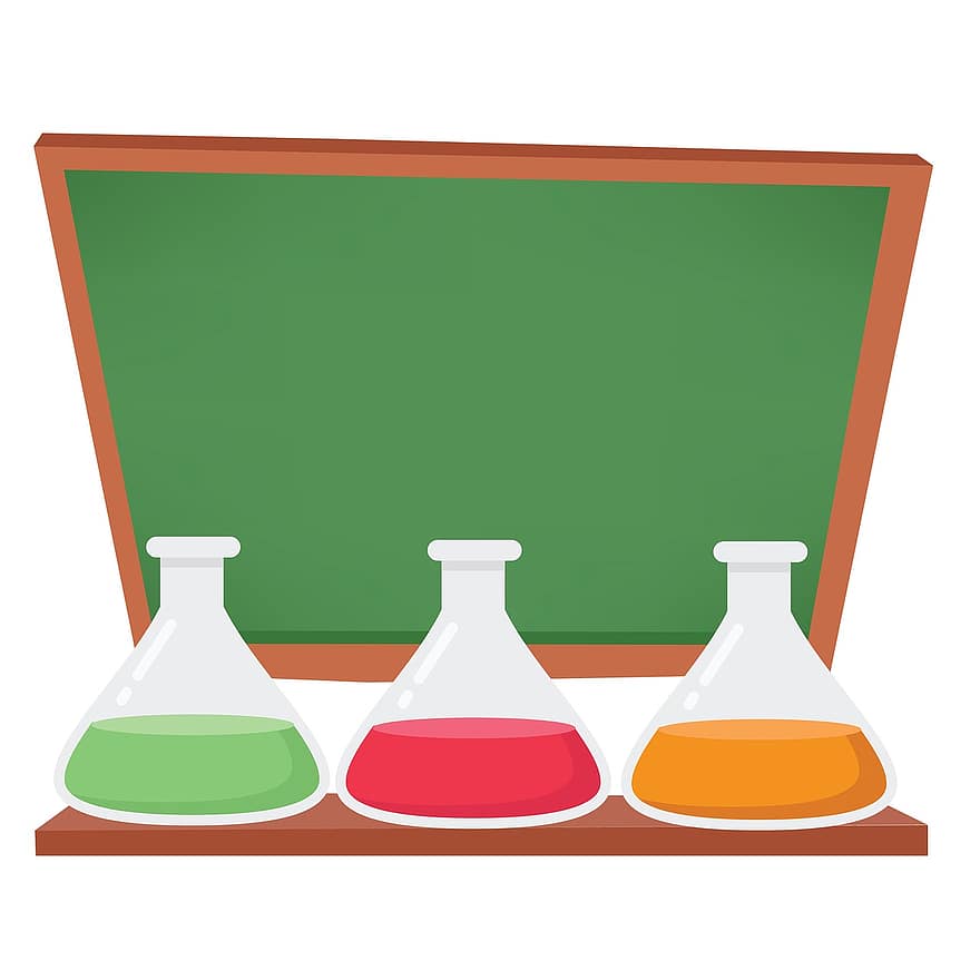 μαυροπίνακας, επιστήμη, πειράματα, χημική ουσία, vitro, χαριτωμένος, εικονίδιο