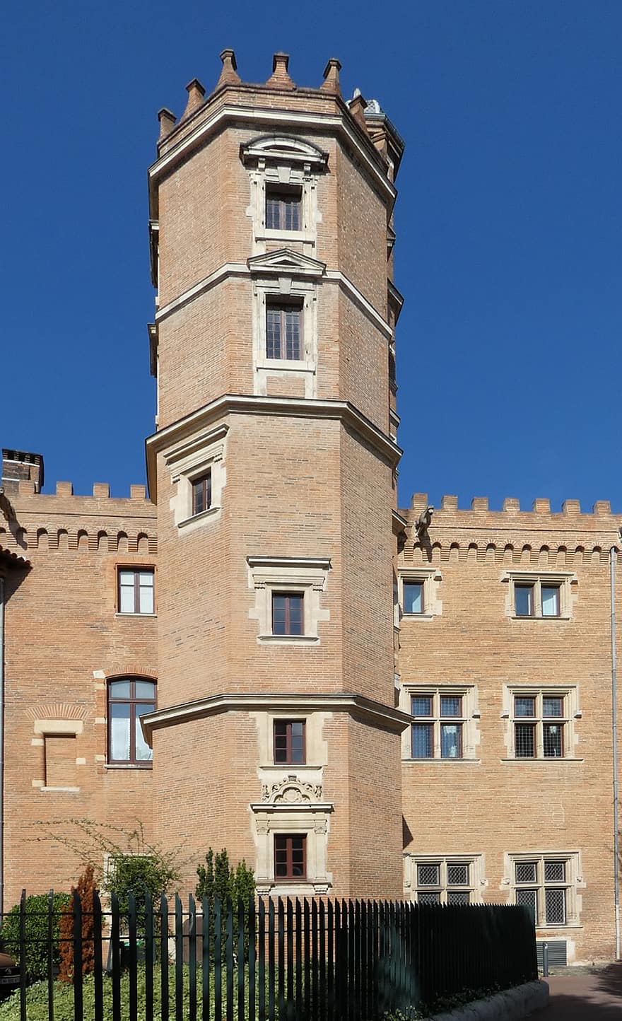 torre, arquitectura, monument, històric, 1400, occitània