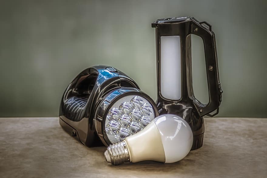 lanternă, bec, creator, echipament, Lanterna LED, ușoară, electric
