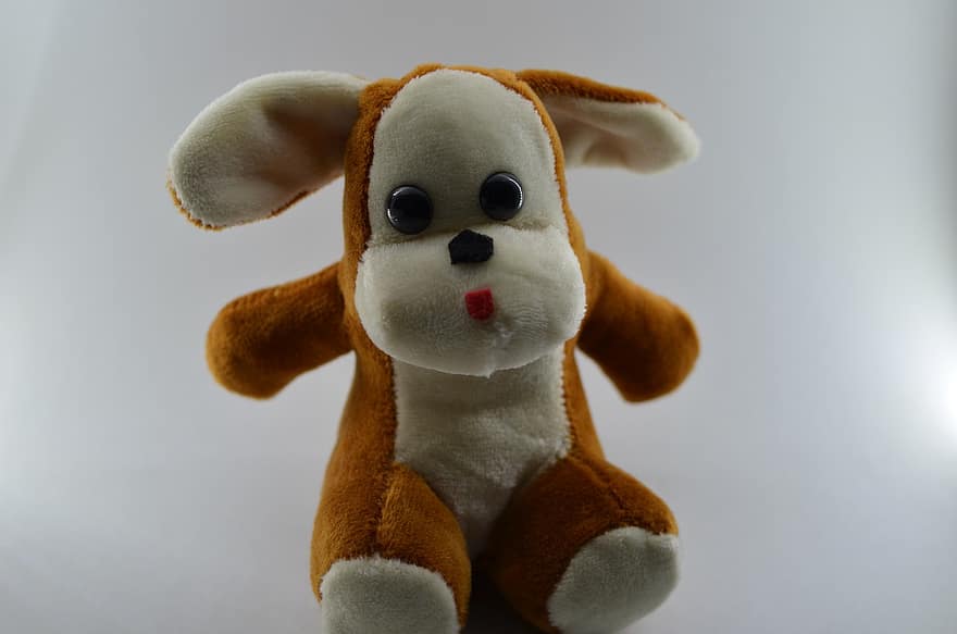 Stuffed Toy, Toy, Dog, Soft Toy, Plush Toy, Childhood, cute, close-up, small, pets, fluffy