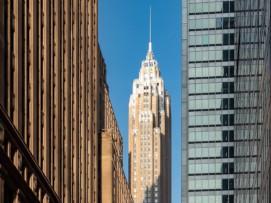 Manhattan, cidade, Nova york, skyline, Nova York, Estados Unidos, EUA, paisagem urbana, arranha-céu, arquitetura, exterior do edifício