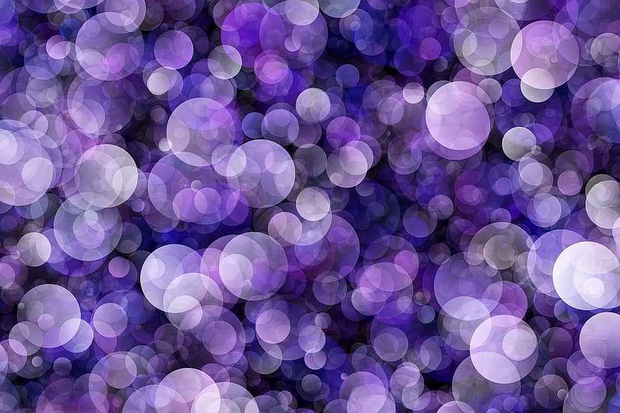 Bokeh, Violet, Purple, Background, Design, Color, Hell, Lights, Shining, Spots, Decoration