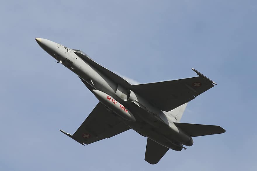 Boeing F A-18 Hornet, myśliwiec, turbina, samolot militarny, Szkolenie odrzutowe, siły Powietrzne
