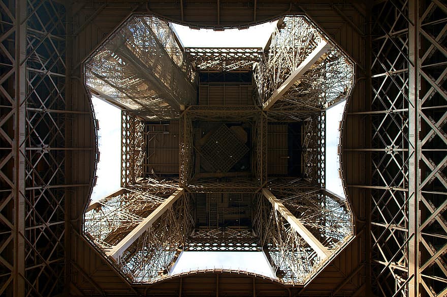 Париж, Ейфелева вежа, архітектура