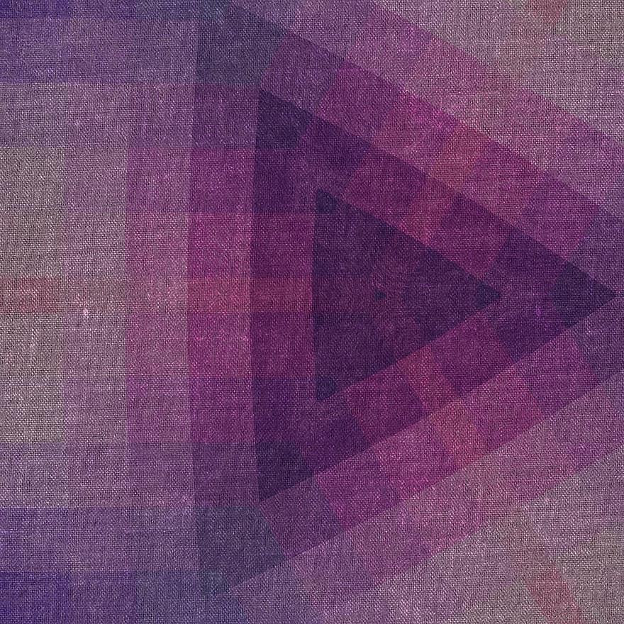 三角形、幾何学的な、抽象、バックグラウンド、壁紙、パターン、テクスチャ、装飾的な、スクラップブッキング、紫の、ライラック