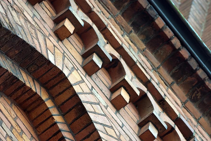 Building, Bricks, Architecture, Church, christianity, pattern, old, religion, history, backgrounds, building exterior