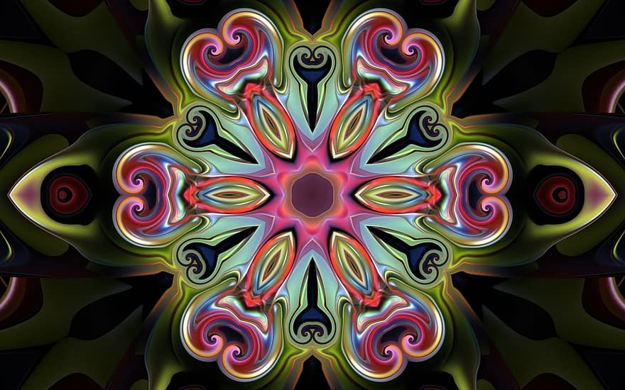 Mandala, symmetrinen, kuvio, tausta, tapetti, ruusuikkuna, symmetria, abstrakti, ruusuke, kiehkura, pyörähdys