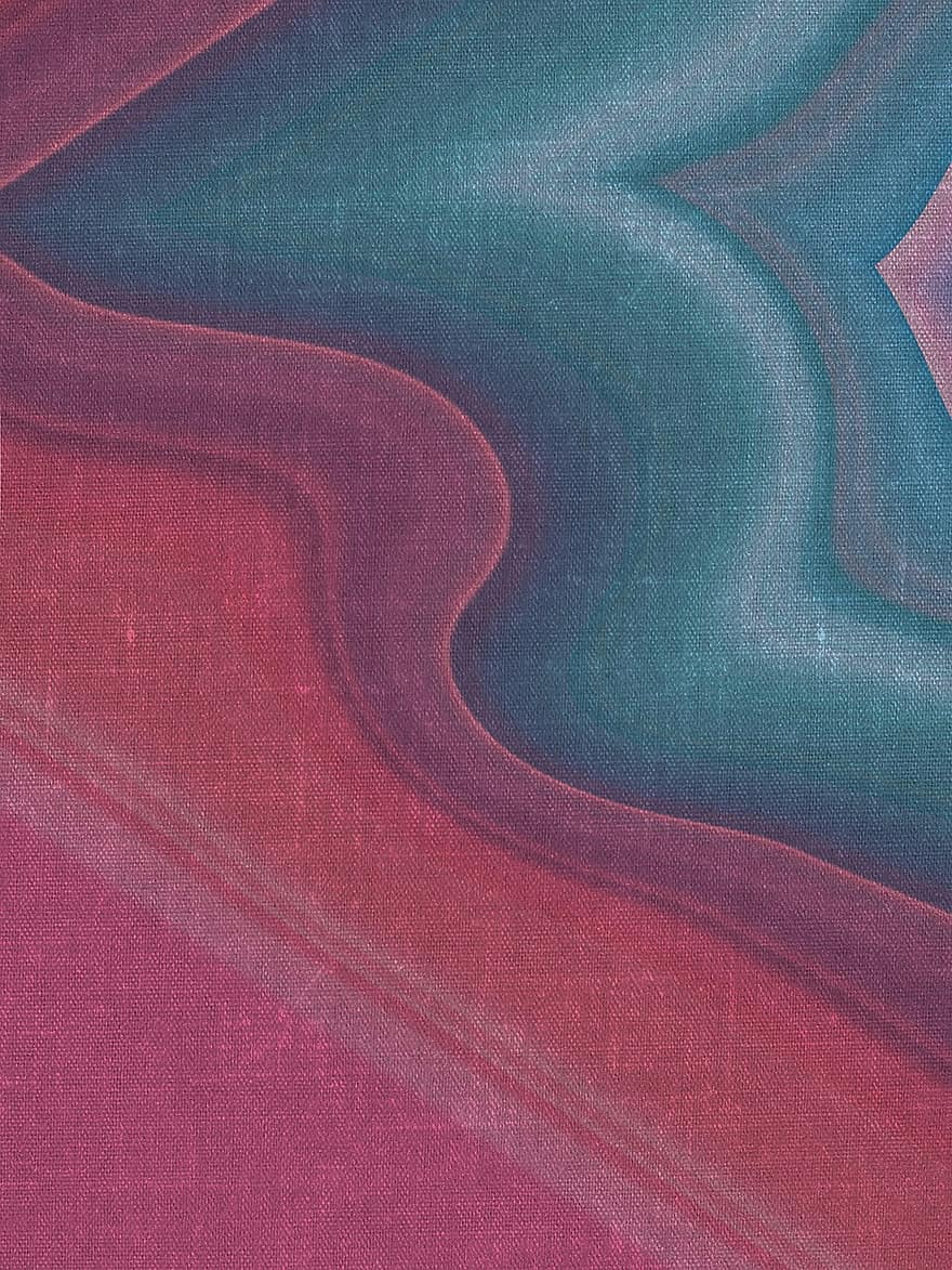 Abstract, Texture, Waves, Fading, Rose, Green, Vertical, Psychedelic, Shapes, backgrounds, pattern