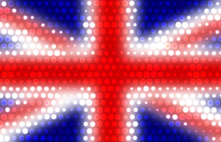 Union Jack, Brits, vlag, uk, Engels, nationaal, symbool, Engeland