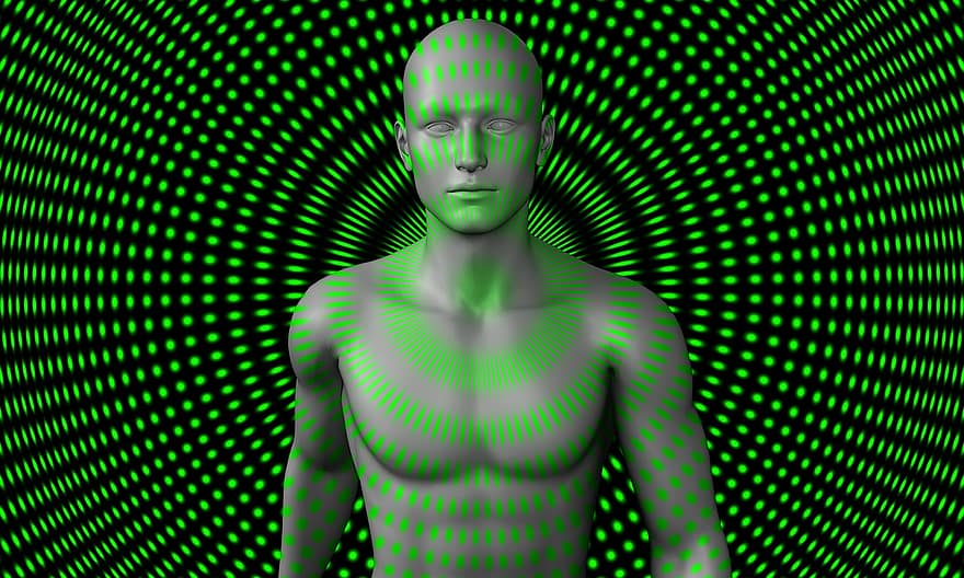 człowiek, awatara, technologia, cyfrowy, mężczyzna, męski, Mężczyzna Avatar, sztuczna inteligencja