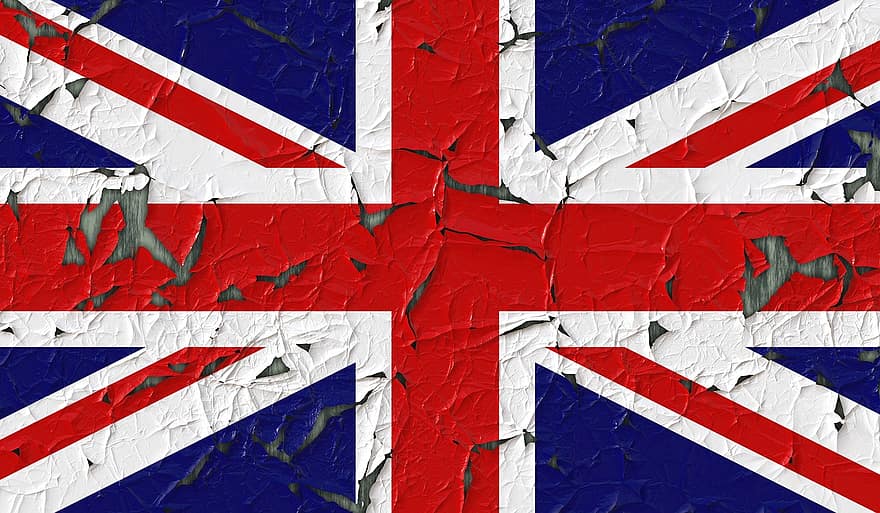Spojené království, národ, vlajka, Británie, britský, Anglie, Evropa