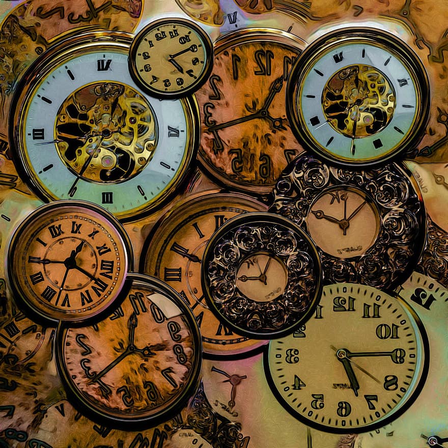 steampunk, orologi, tempo, ruggine, anziano, plastica, ingranaggi, Meccanismi, orologio, fantasia, Vintage ▾
