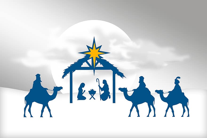 cena da natividade, nascimento de jesus, Época do Advento