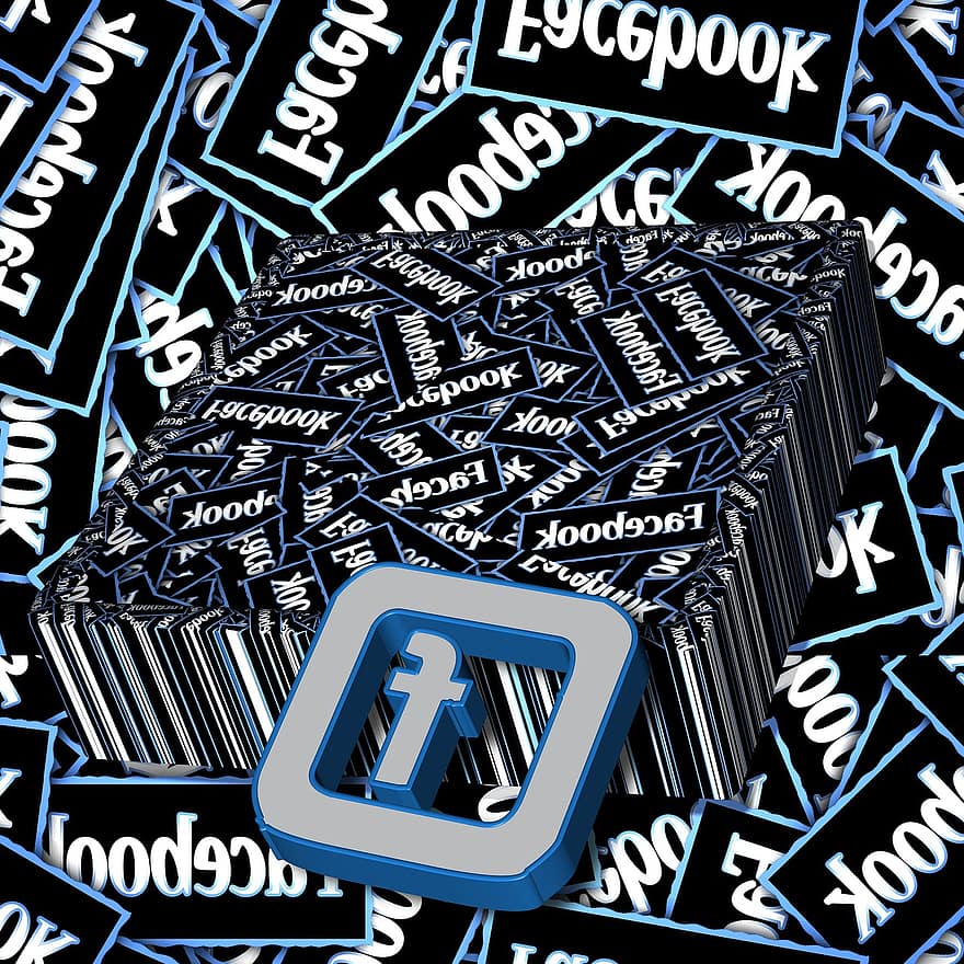 facebook, icoon, sociaal netwerk, achtergrond, communicatiemiddelen, symbool, communicatie