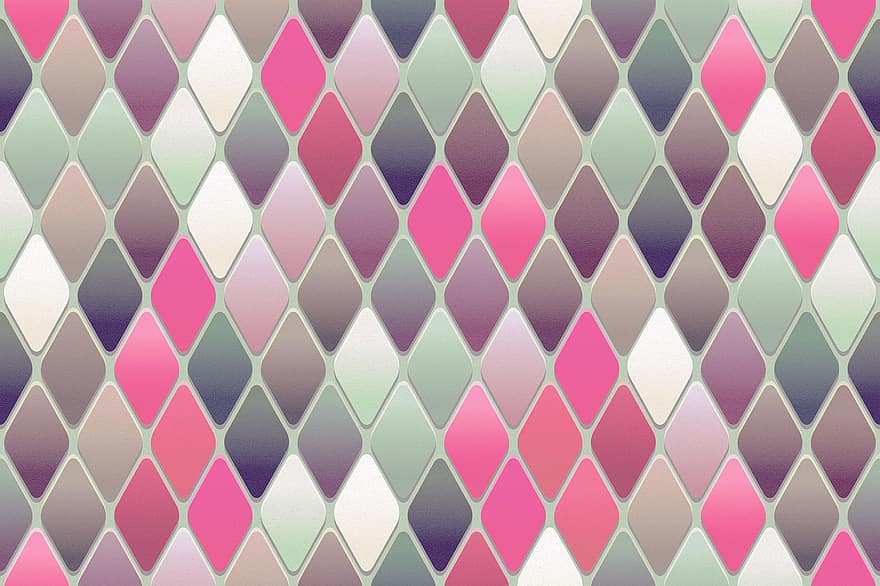Abstract, Colorful, Background, Tile, Diamond Shape, Colorful Abstract Background, Textured, Geometric