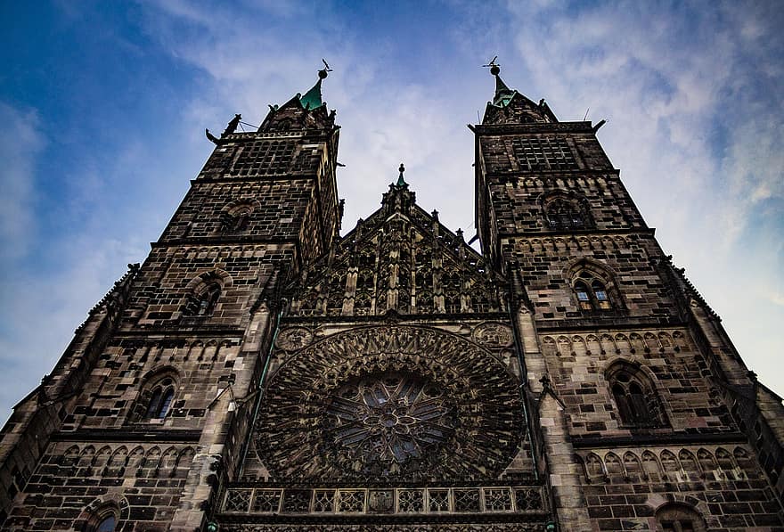 Church, Cathedral, Building, Gothic, Architecture, Religion, Christianity, House, Historically, Vera, Germany
