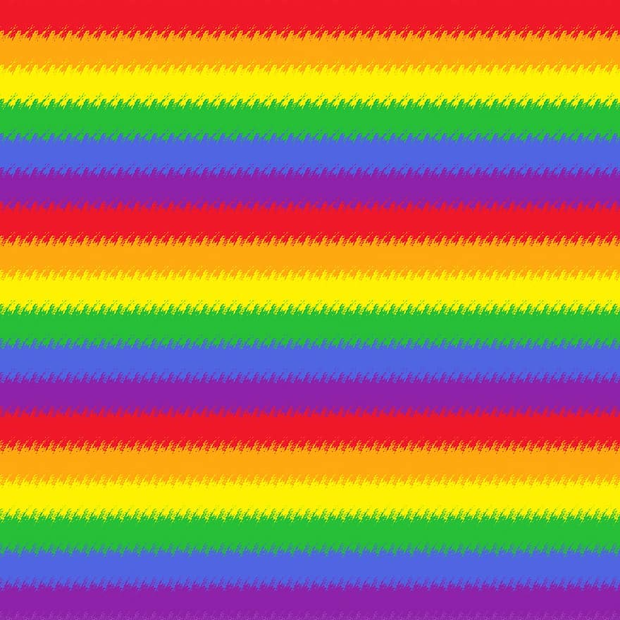 Rainbow Digital Paper, Glitch, Stripes, Chevron, Twirl, Chaos, Colorful, Creative, Digital, Distortion, Signal