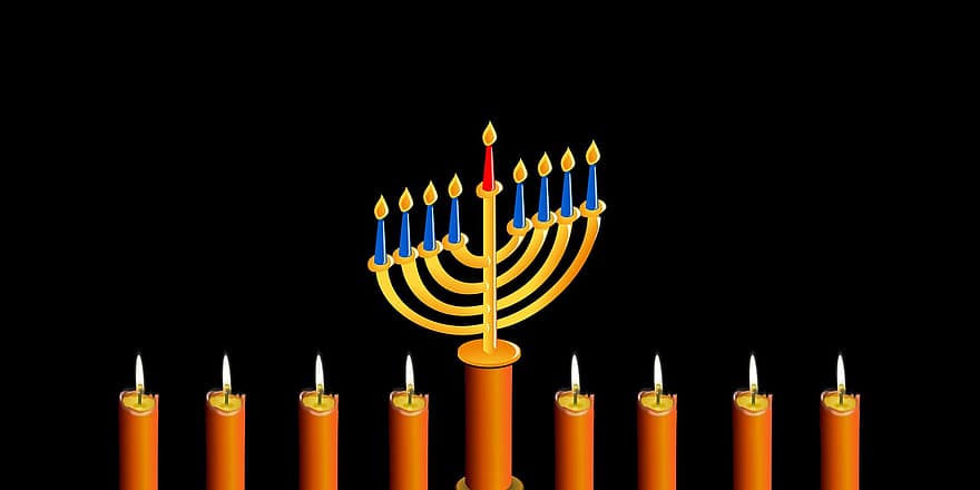 candele, porta candele, Candeliere, ebreo, ebraico, è reale, nuovo anno, rosh, Mosé, giudaismo, preghiera