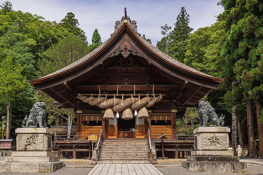 Shrine, Japan, Sightseeing, Architecture, cultures, religion, famous place, history, buddhism, spirituality, wood
