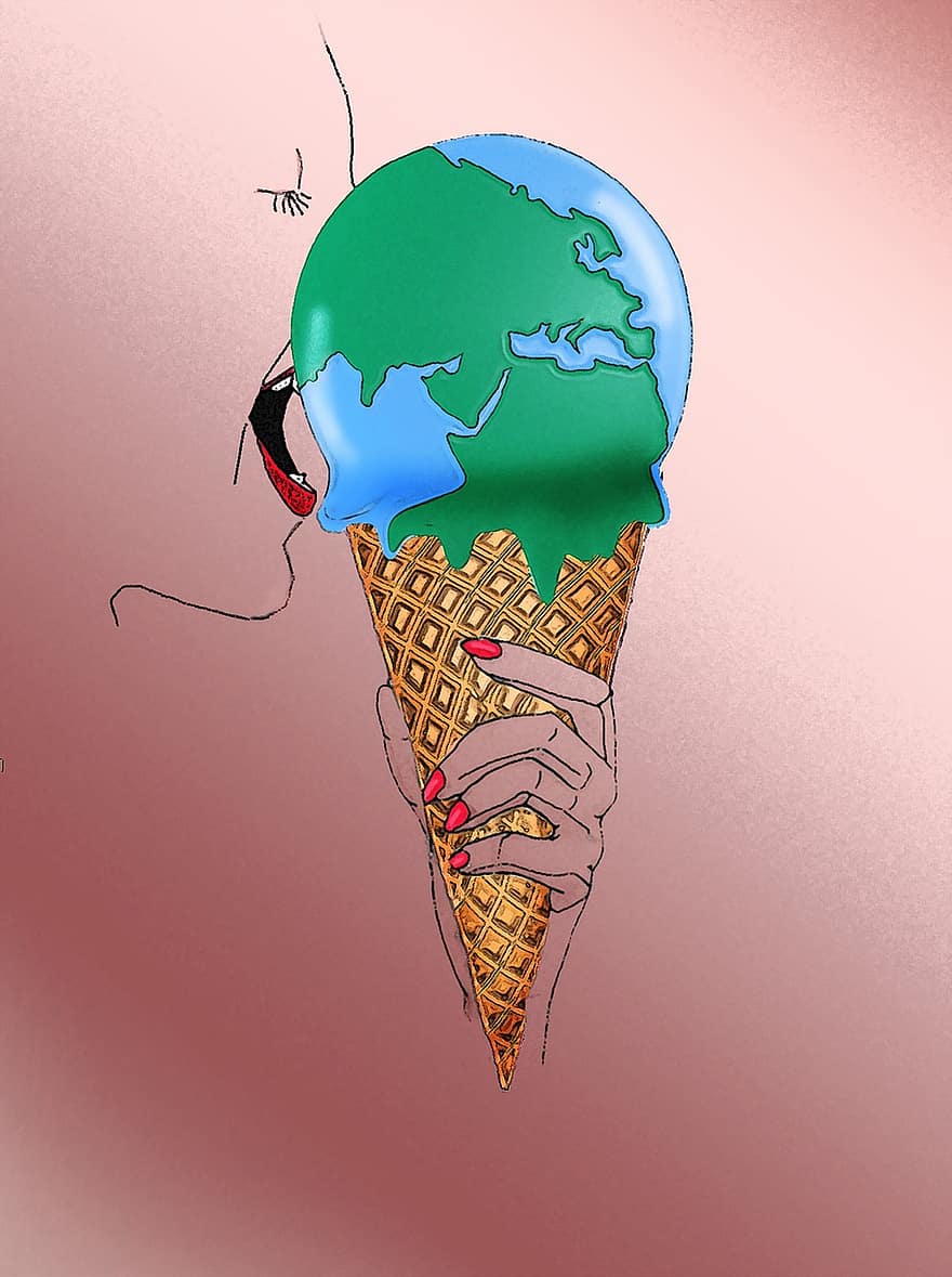 земной шар, кондиционер, климат, среда, перенаселенность, Мир, потребление
