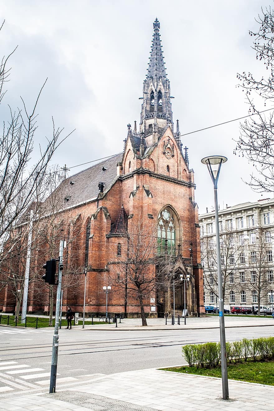 kirke, Tsjekkisk Republikk, arkitektur, Brno, Europa, landskap, bybildet, by