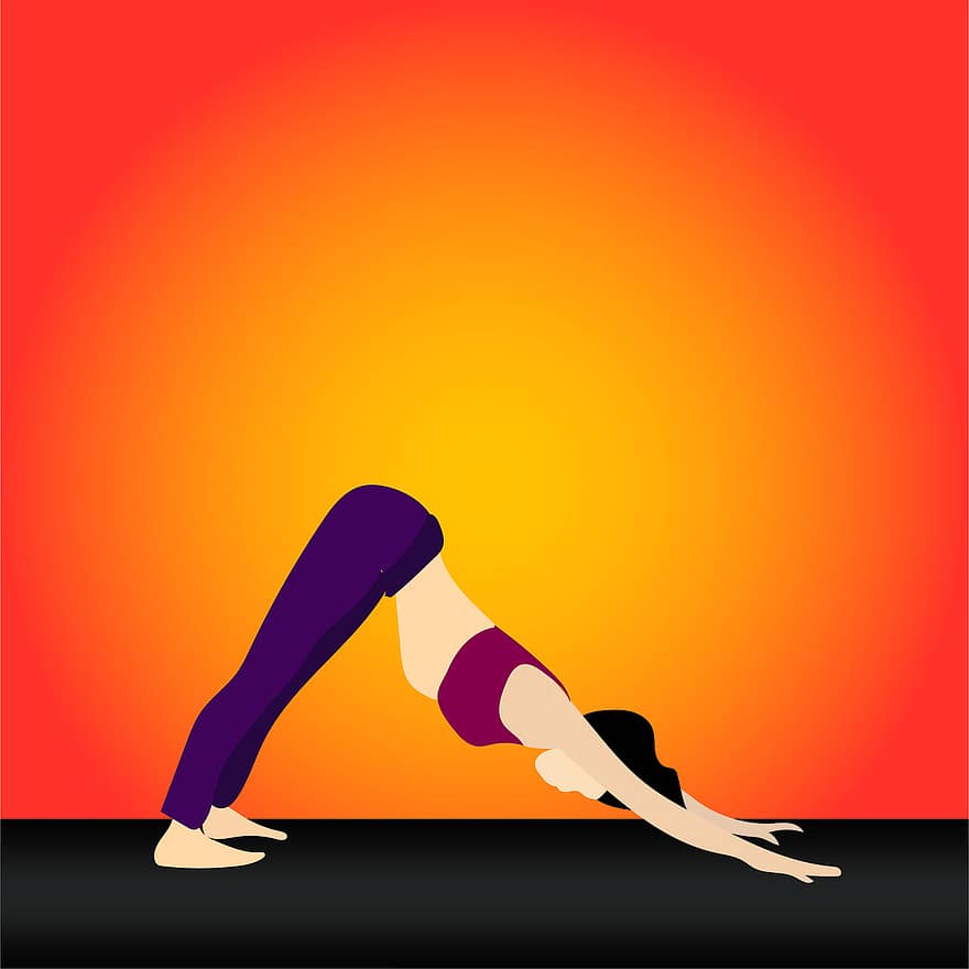 yoga, ejercicio, meditación, aptitud, mujer, estilo de vida, gente, niña, cuerpo, salud, silueta