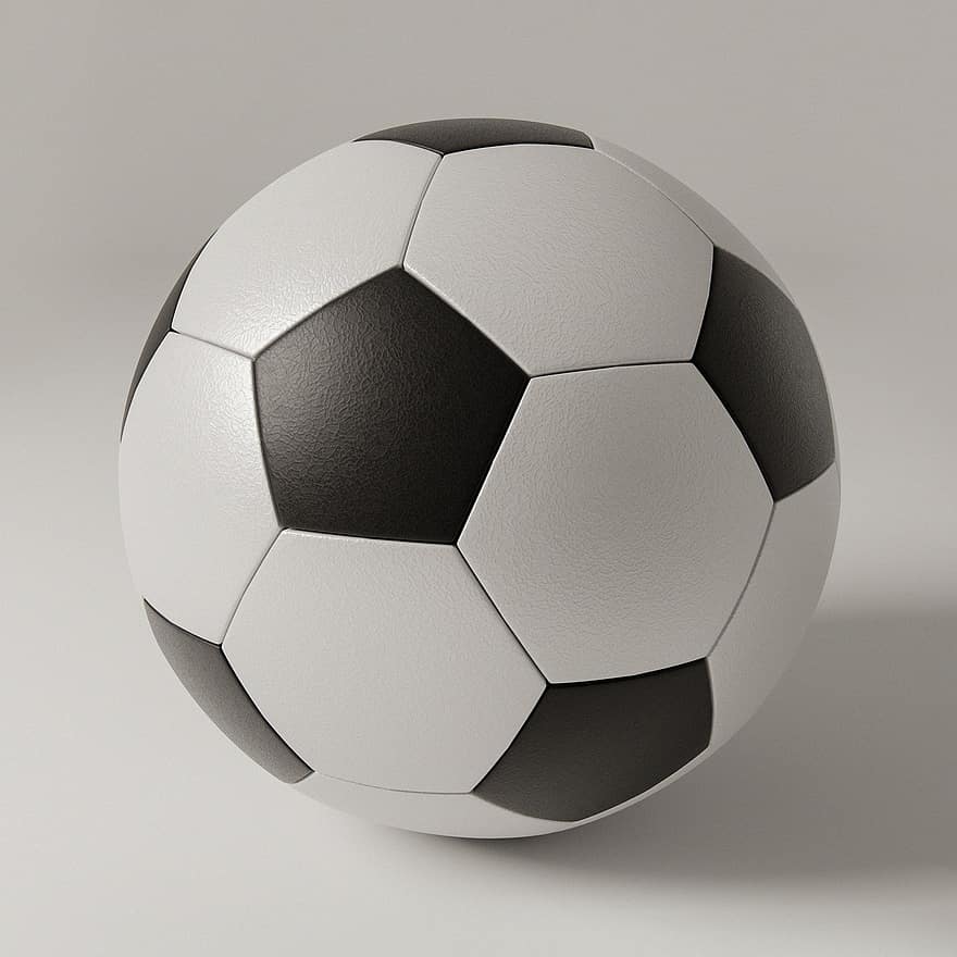 Класичний футбольний м'яч, м'яч, футбольний м'яч, футбол, спорт, класичний, круглі, шкіра, коло
