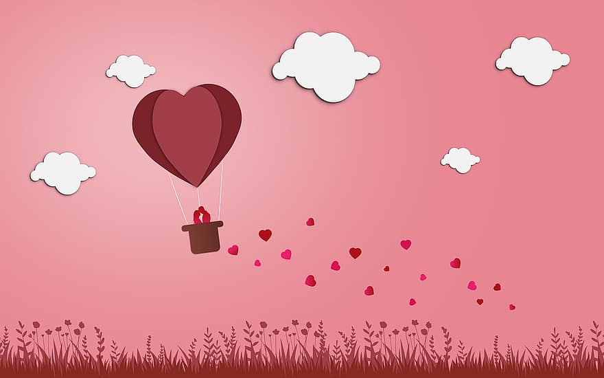 cinta, valentine, hari Valentine, pernikahan, mawar, berwarna merah muda, percintaan, romantis, jantung, musim dingin, kebahagiaan
