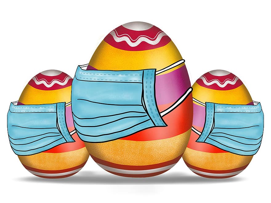 Páscoa, ovos de Páscoa, ovos, ovo, colorida, feriado