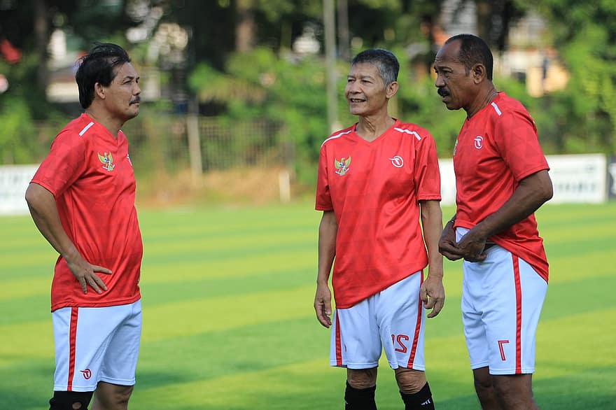Indonéský fotbalista, Indonéské legendy, Ricky Yacobi, Marzuki Nyak Mad, Indonéský fotbal, fotbalová branka, Fotbal, míč, fotbal, turnaj, asijský