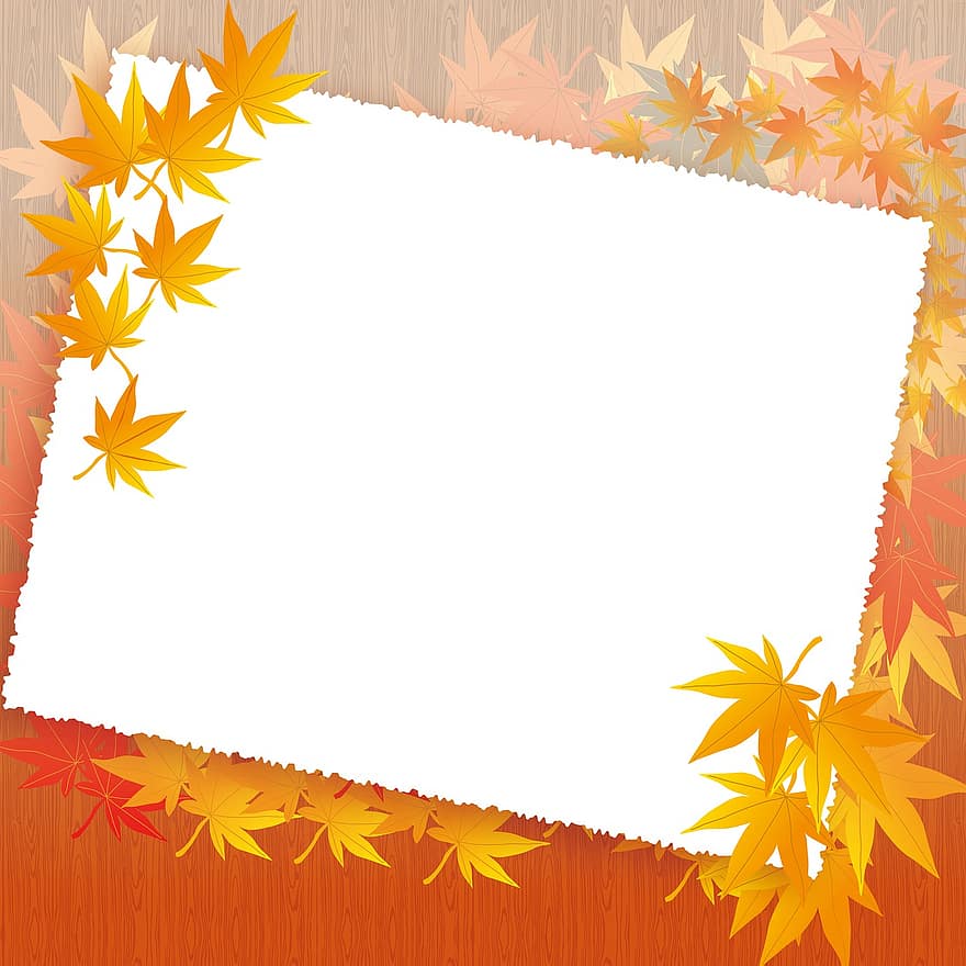 digitales Papier, Hintergrund, fallen, Herbst, Papier-, Geburtstag, Textur, Vorlage, Einladung, Scrapbooking, Rahmen