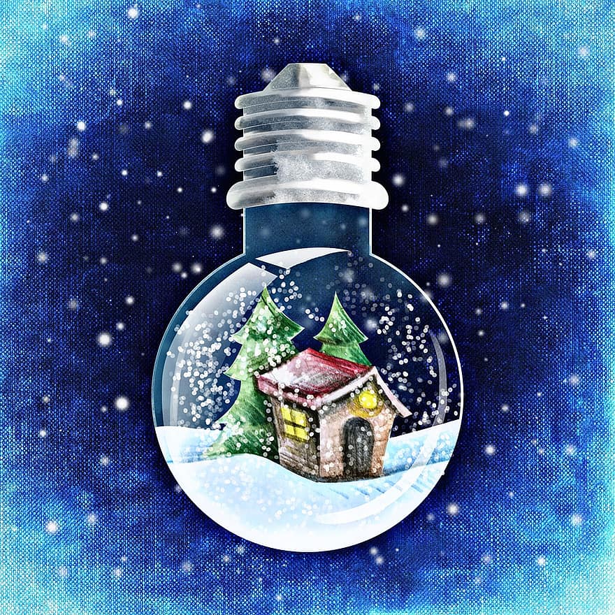 žiemą, sniego kamuolys, sniegas, šalta, linksma, mėlyna, gruodžio mėn, Kalėdos