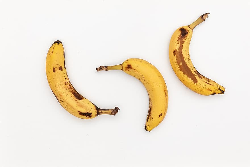 bananer, frukt, mat, färsk, hälsosam, mogen, organisk, ljuv, producera, banan, gul