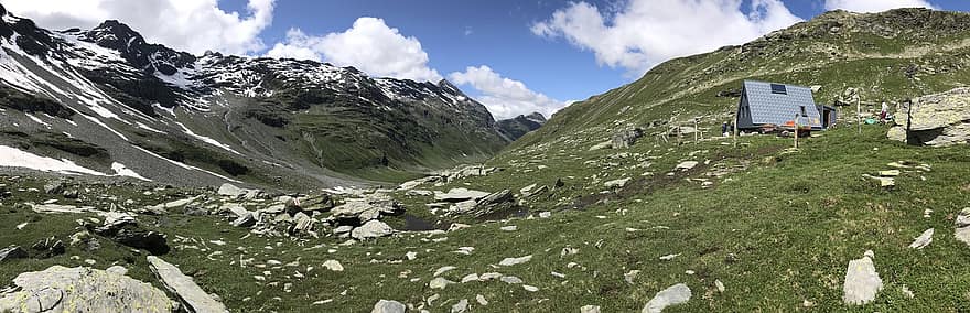 pobūdį, kaime, kelionė, lauke, žvalgymas, Val Curciusa, Alpių maršrutas, Alpės, žygiai, kalnai, keliai