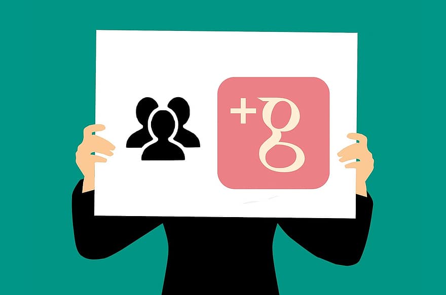 Google Plus, sociaal, media, plus, google, teken, vlak, symbool, reeks, sociale media, stripfiguur
