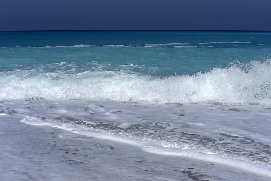 море, Греція, іон, подорожі, Пляжний, води, грецька, літо, блакитний, краєвид, природи