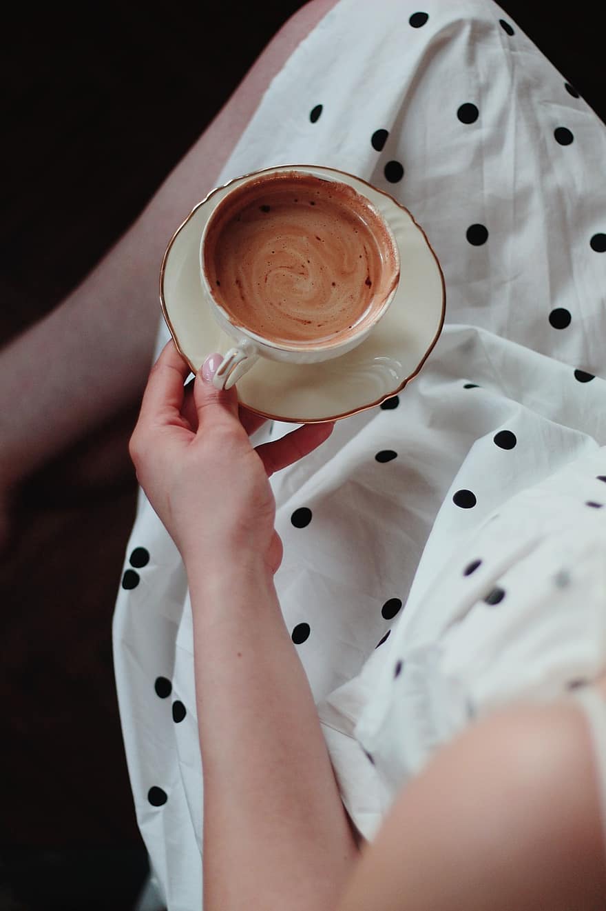 Coffee, Woman, Cozy, Caffeine, Morning, drink, close-up, women, adult, heat, temperature