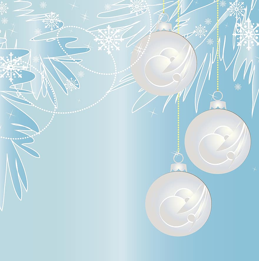 Christmas Background, Baubles, Paper Lace, Christmas, Decoration, Holiday, Xmas, Winter, Celebration, Ball, Seasonal