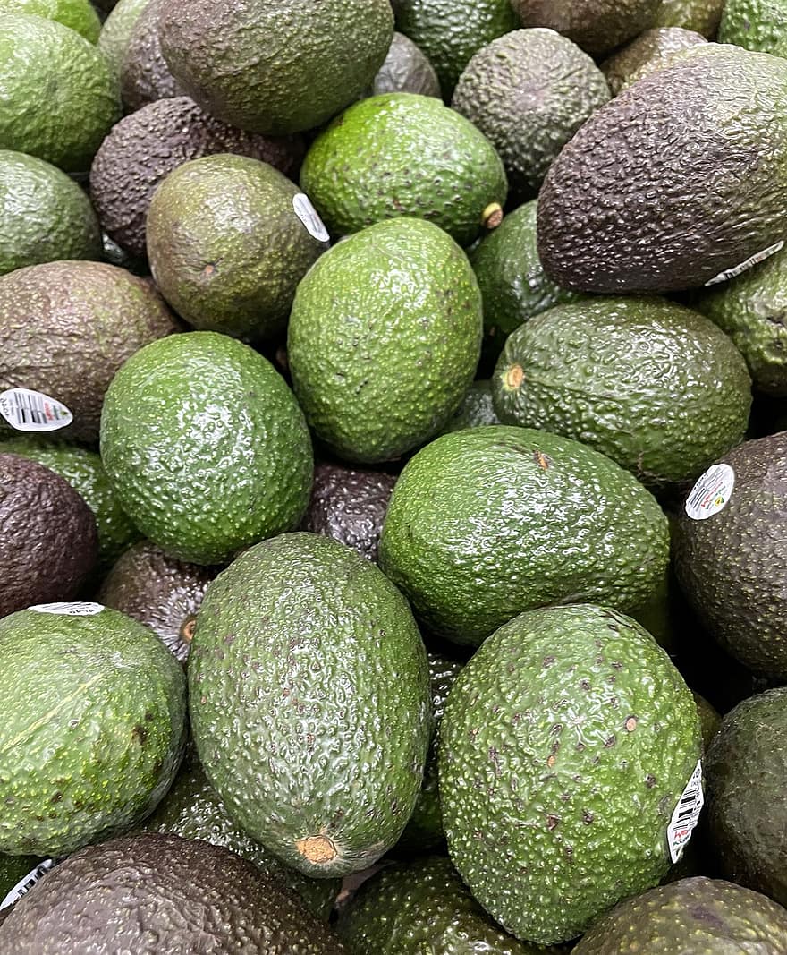 avocado's, fruit, rijp