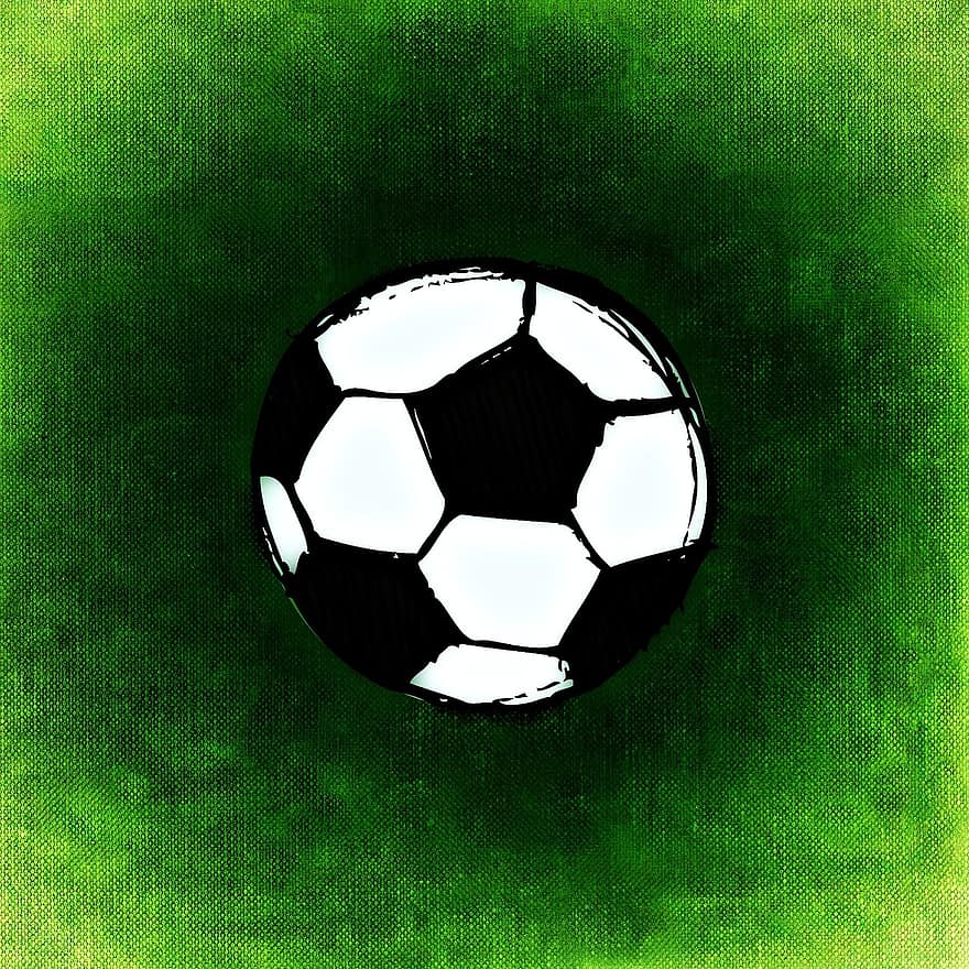 fútbol, jugar, bola