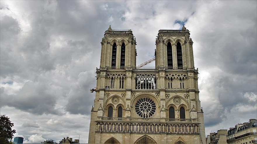 fyrkantig jean xxiii, paris, kyrka, arkitektur