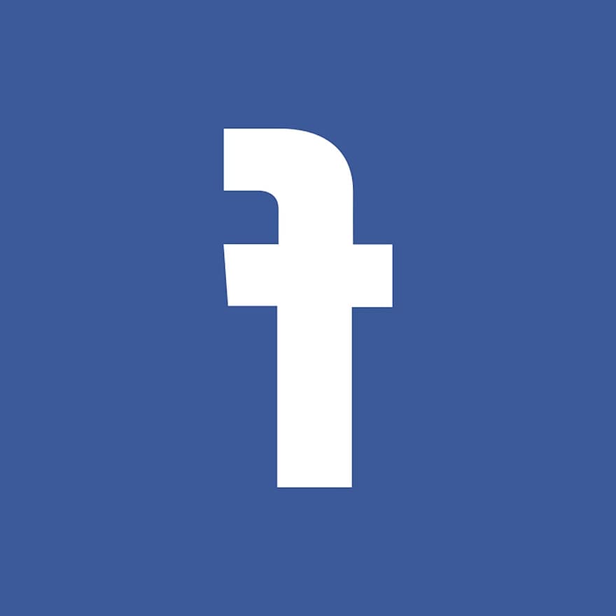 facebook, blå